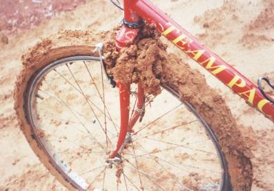 muddy bike