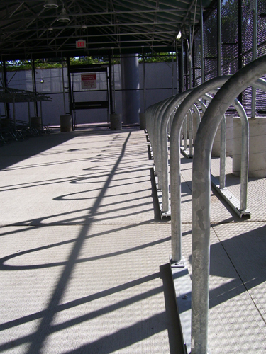 alewife t station bike cages