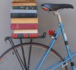 books on a bike