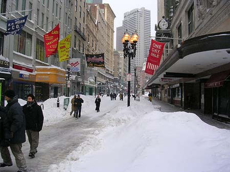 Boston Winter Snow