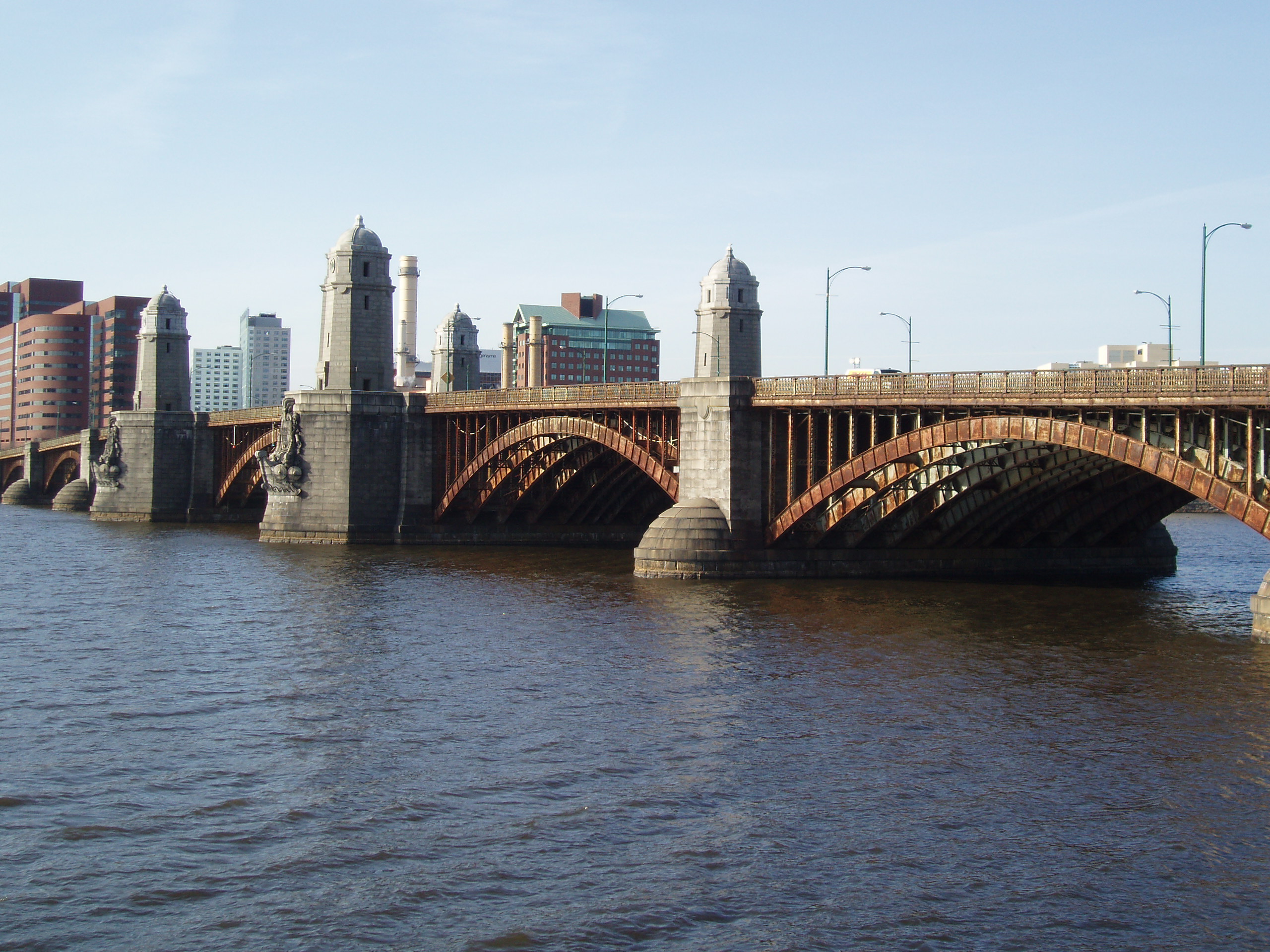 Walk Across Longfellow Bridge Boston